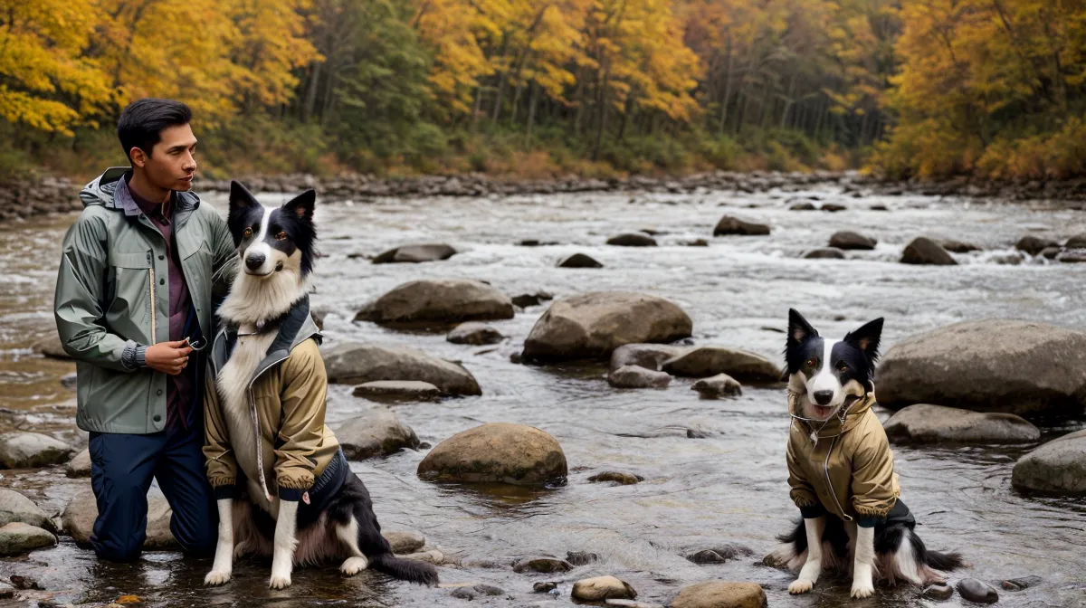 Distanzkontrolle beim Hund trainieren: Border-Collie-Mix reagiert auf ein Signal aus der Ferne im Traumhund-Challenge Praxistest