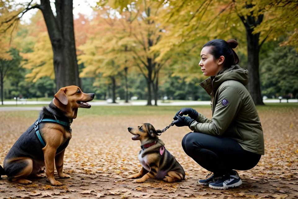 Nahaufnahme: Hund wird per positiver Verstärkung im Online-Hundetraining belohnt