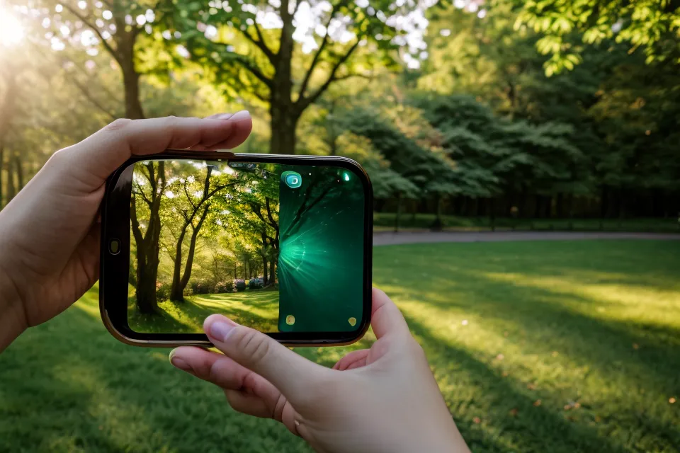 Online-Hundeschule App im Vergleich beim Entspannungstraining draußen im Park