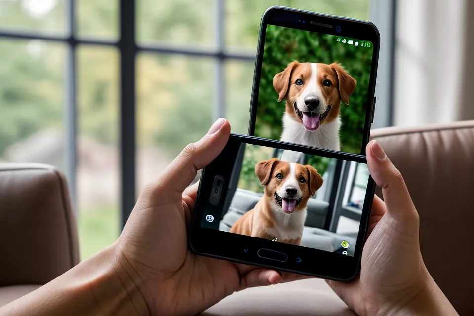 Videoanalyse Hund auf dem Smartphone – Trainingsvideo für Feedback der Online-Hundeschule hochladen