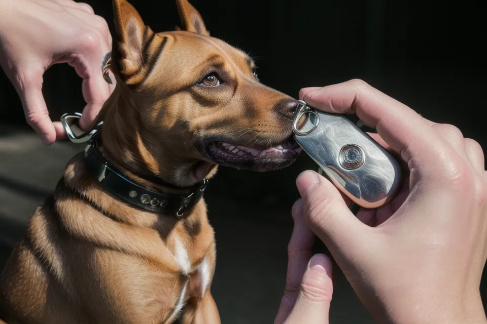 Nahaufnahme einer Belohnungssituation beim Hundetraining
